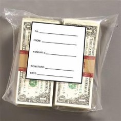 Currency Strap Bags 8.5"  X  7.5" Currency Strap Bags 8.5"  X  7.5"